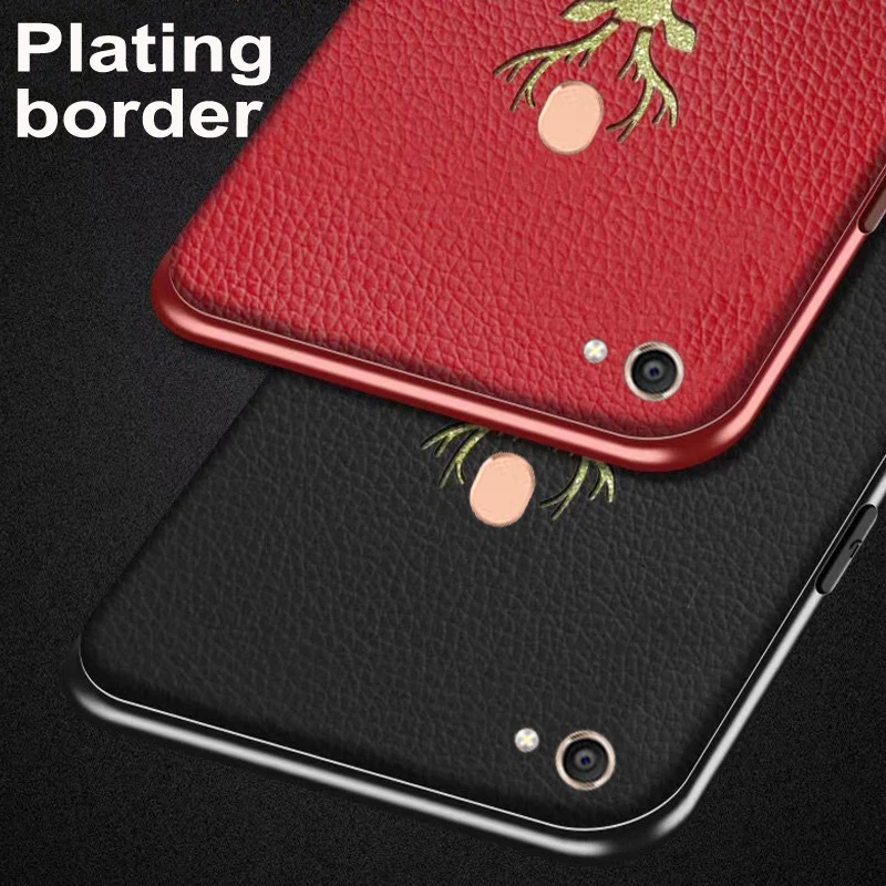 Для OPPO F5 молодежи покрытие корпуса границы кожаный мягкий чехол для телефона F5Youth