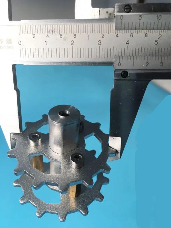 2 шт./лот приводное колесо из сплава металла для амортизации роботов танков