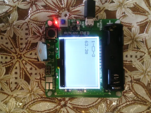 Новейшая версия индуктора-конденсатора ESR метр DIY MG328 Многофункциональный тест