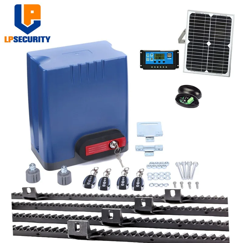 Мощный электродвигатель 800 кг Автоматический раздвижной Открыватель ворот с