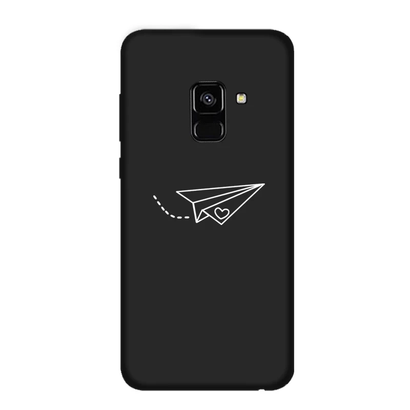 B16 Мягкое разноцветное сердце «любовь» чехол для samsung Galaxy A7 A6 A8 A9 J4 J6 J8 плюс A3 A5 A7 A750F чехол coque - Цвет: B16