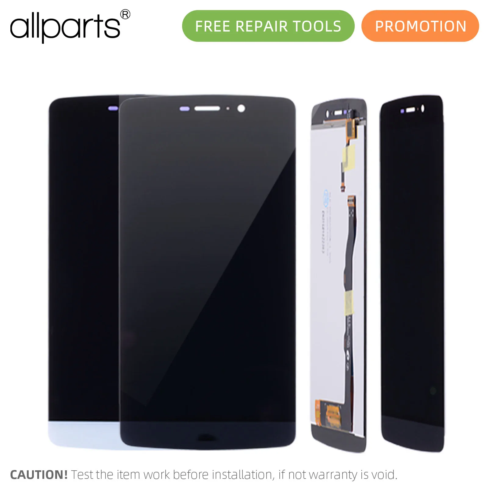 Дисплей для TP-LINK Neffos C5 Max LCD в сборе с тачскрином Оригинал черный белый |