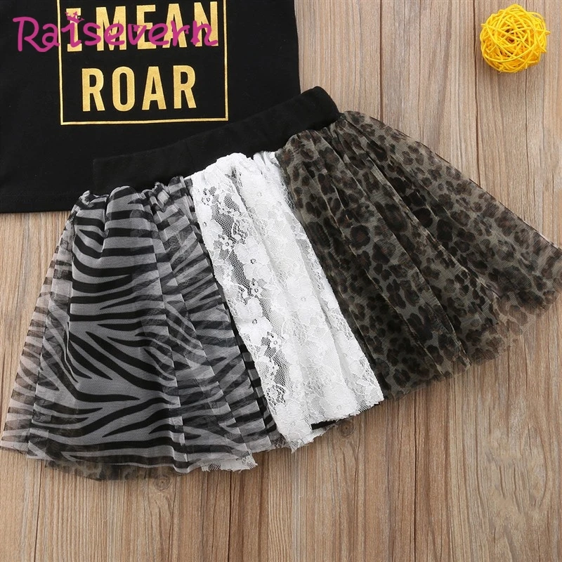 Комплекты одежды для маленьких девочек MEOW I MEAN ROAR топы без рукавов с буквенным