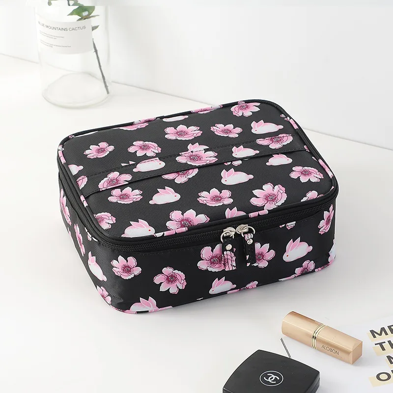 3 Cosmetic Cases Женская сумка для туалетных принадлежностей на молнии косметичка Сумка-несессер Feminina многофункциональный дорожный Органайзер сумка для мытья - Цвет: 3 Cosmetic Cases