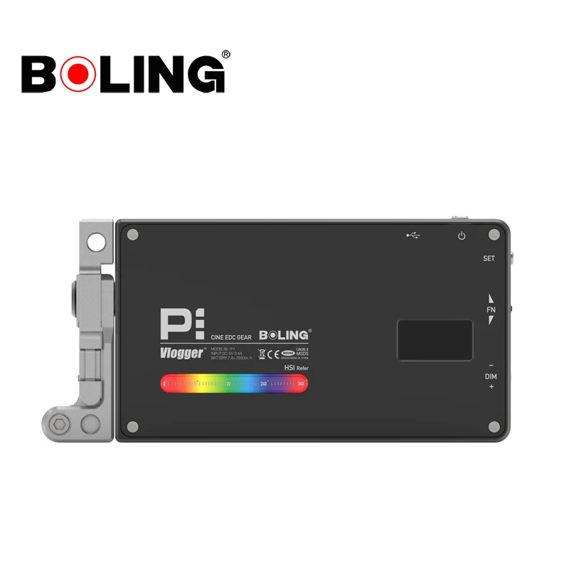 Светодиодный осветитель для видеосъемки Boling BL P1 RGB 0 360 цветов CRI96 + с литиевой