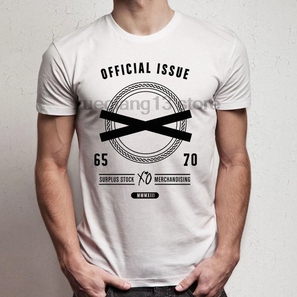 Мужская футболка с логотипом Weeknd Official Issue | одежда