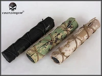 emersongear 22cm airsoft suppressor cover pencott badlands greenzone multicam black tropic arid etc hunting gun accessories