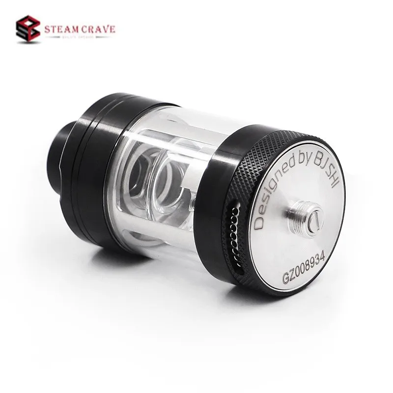 Original Steam Crave Glaz RTA V2 Electronic cigarette Atomizer 31mm Vape tank semi-restrictive airflow Tank | Электроника