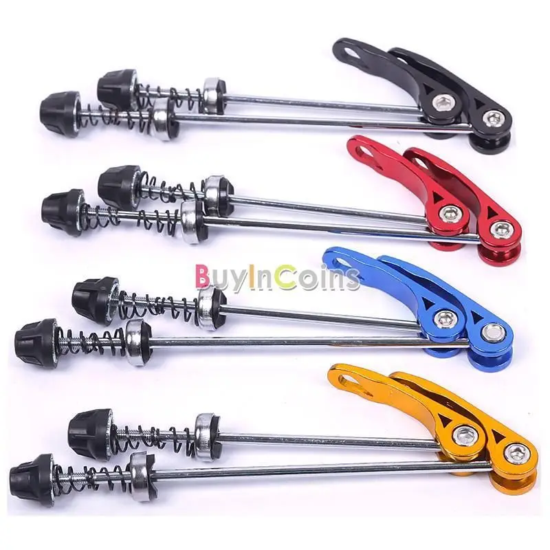 

Mountain bike hubs long Single leather quick release Equipment accessories