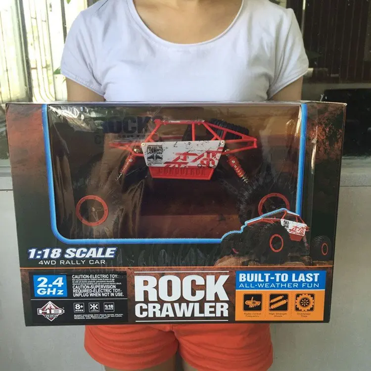 Электрический радиоуправляемый Автомобиль 2 4G 4CH 4WD Rock Crawlers автомобиль с двойным