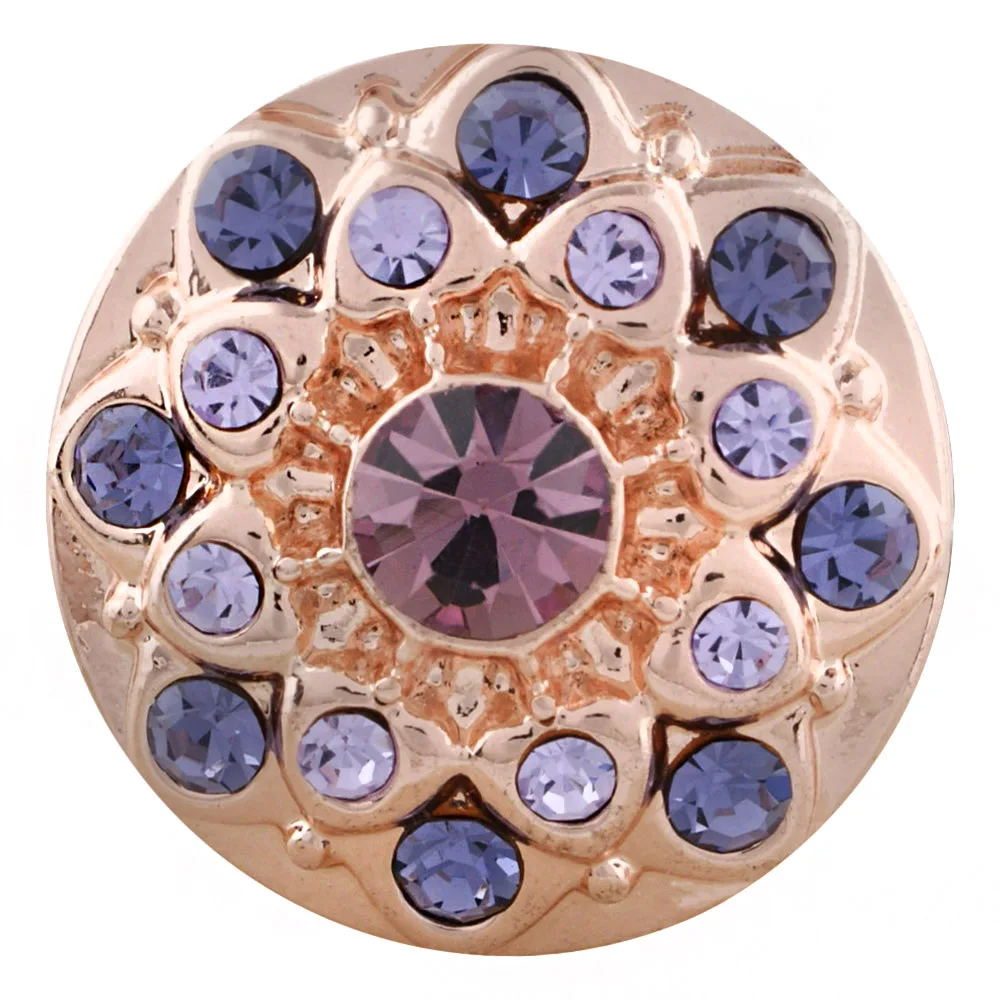 Top Quality Rose Gold Snaps jewelry 18mm Snap Button Fit Choker Buttons Watch Bracelets for women Jewelry | Украшения и