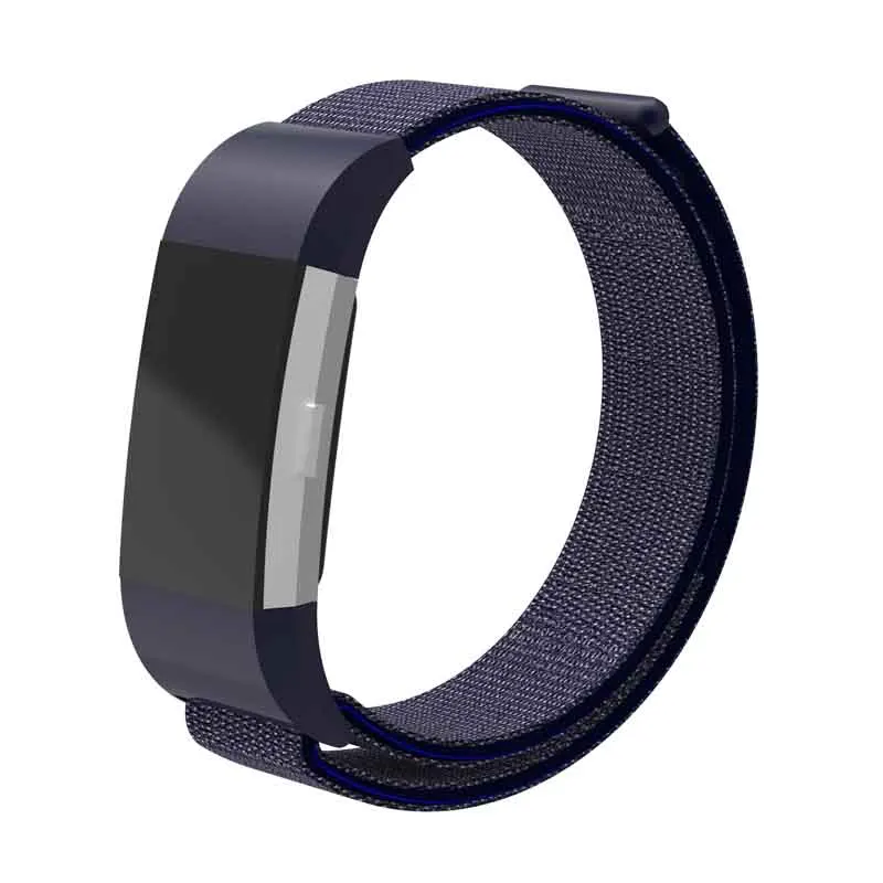 Blue Модный нейлоновый ремешок Sorrea для браслета FitBit Charge 2, умный фитнес-браслет, спортивные часы, браслет на запястье, Сменные аксессуары - Цвет: Blue