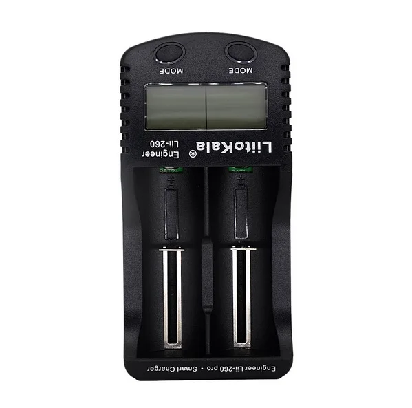 Умное зарядное устройство LiitoKala lii 260 LCD 18650/16340 обнаружение емкости литиевой
