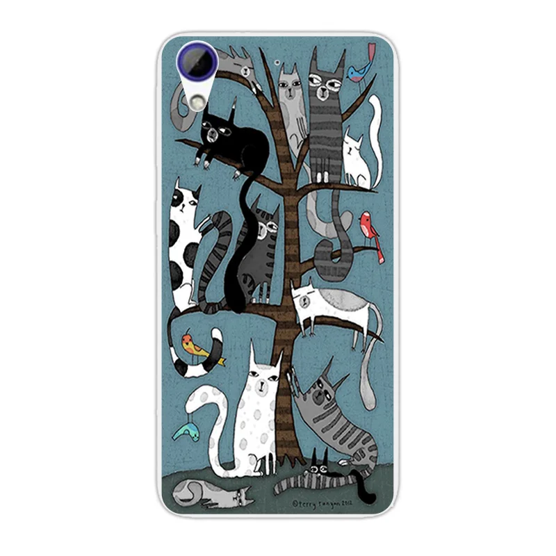Для htc 628 чехол для htc Desire 628/htc Desire 628 Dual Sim чехол 5," Dif Cat Дизайн Прозрачный мягкий ТПУ протектор Тонкий чехол