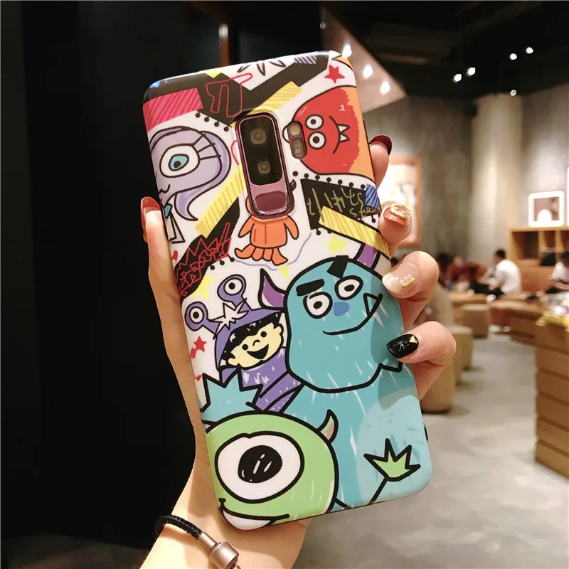 Note 9 чехол с мультяшными монстрами из университета милый мягкий Салливан для Samsung