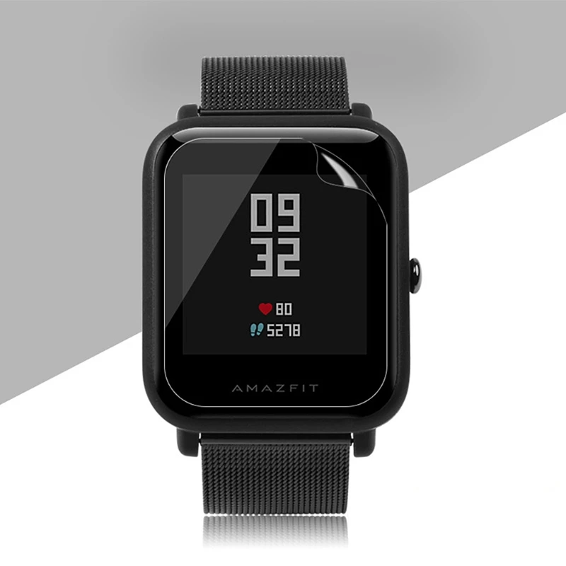 1/2/3/5/6/10 шт Матовая пленка для защиты экрана Фильмы HD Huami Amazfit Bip Bit Молодежные часы
