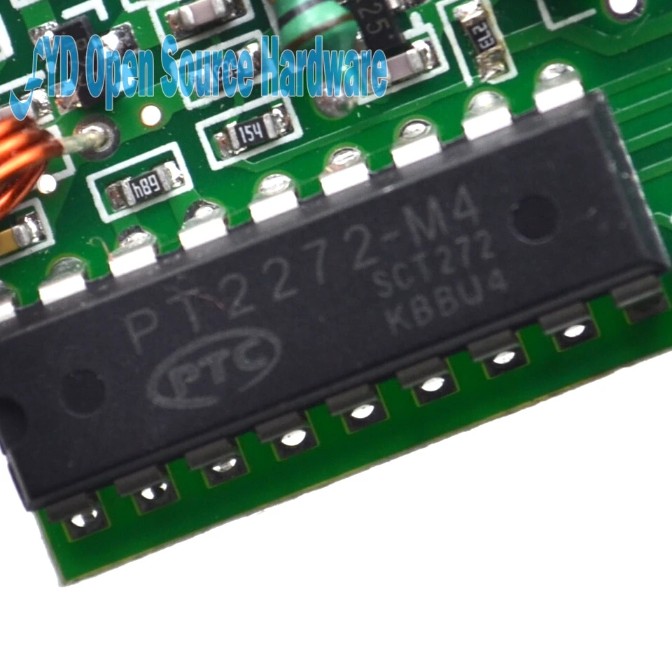 Комплект беспроводного пульта дистанционного управления IC 2262/2272 4 канала 315 МГц 1