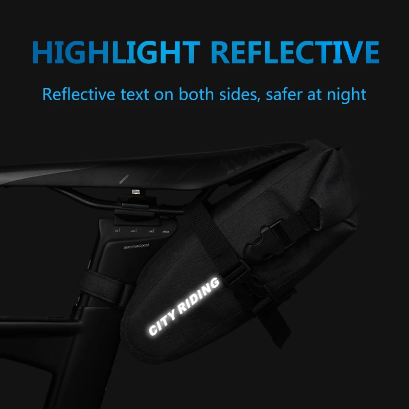 Горный велосипед сумки в задней части тюков седельный пакет водонепроницаемый