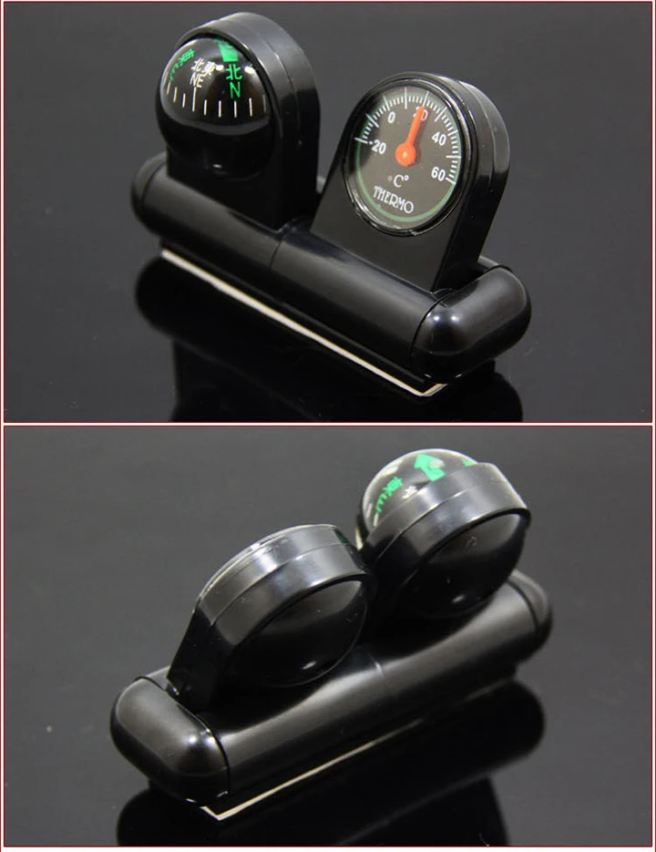 New Shun Wei Auto Guide ball / thermometer combo design car compass supplies | Аксессуары для одежды
