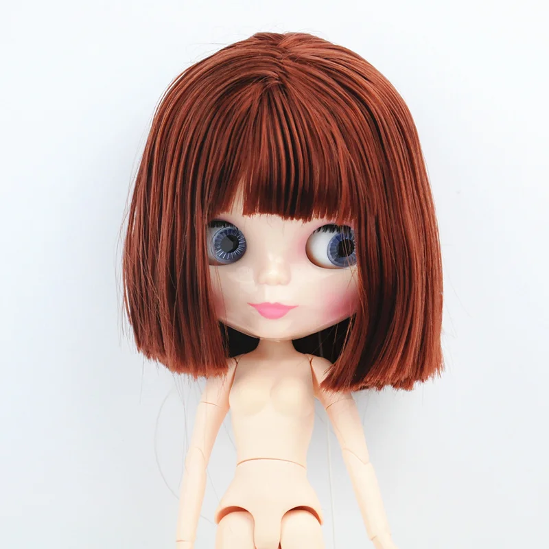 Кукла Blyth с челкой шарнирная кукла коричневыми волосами модная игрушка для
