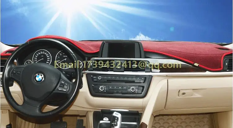 Коврики для приборной панели аксессуары стайлинга автомобиля чехол BMW 1 серии E81