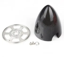 

Радиоуправляемая модель 3 "(76,2 мм), Спиннер из углеродного волокна с алюминиевой задней пластиной, обработка поверхности 3K