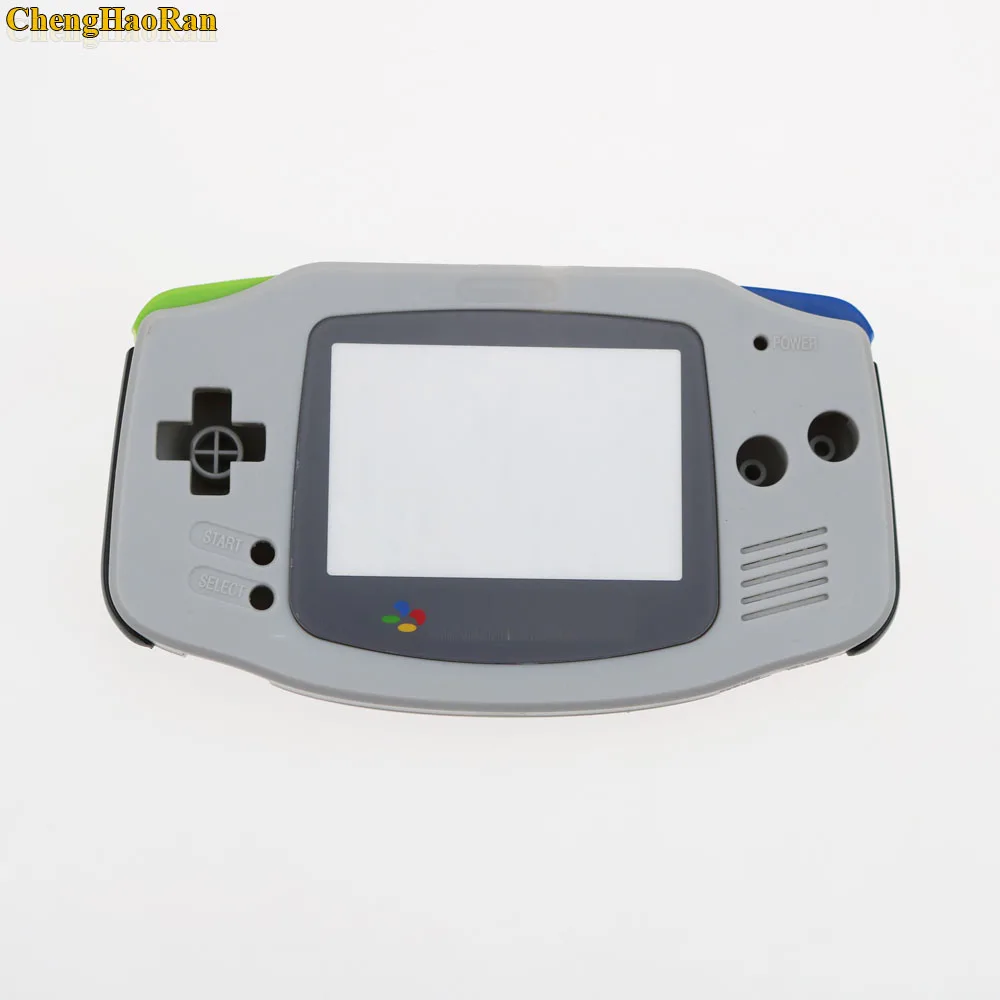 29 моделей, 29 комплектов,, светящийся однотонный чехол, чехол для GBA, чехол для Gameboy Advance Console
