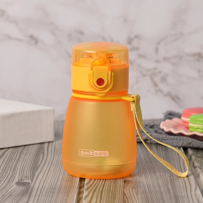 308 мл тритан бутылка для детей для маленьких детей бутылочка для воды BPA бесплатно портативная конфетная цветная герметичная прямая Питьевая