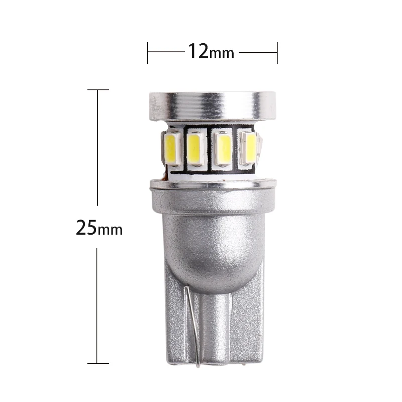 2 шт. w5w светодиодный T10 Светодиодный лампочки Canbus 18SMD 3014 для Стоянкы Автомобилей