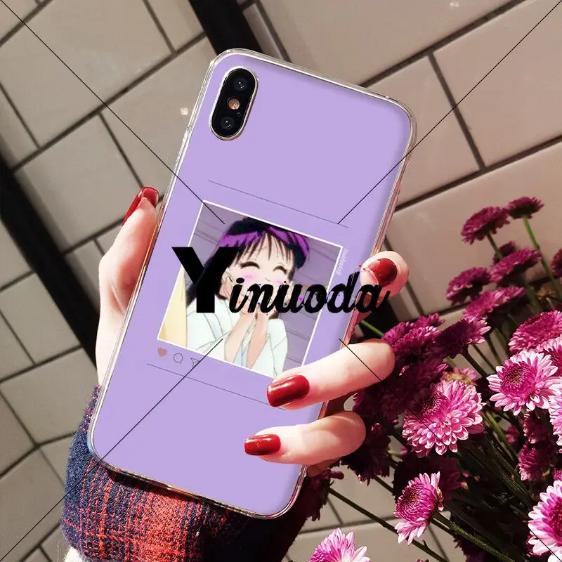 Yinuoda индивидуальный мягкий чехол для телефона с изображением комиксов iPhone 5 5Sx 6 7