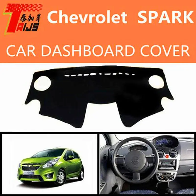 Коврик TAIJS с левым рулем для приборной панели автомобиля чехол CHEVROLET SPARK в