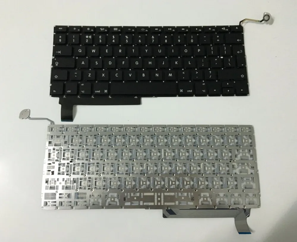 Новая английская клавиатура TPFEEL для Macbook Pro 15 дюймов A1286 с британской раскладкой