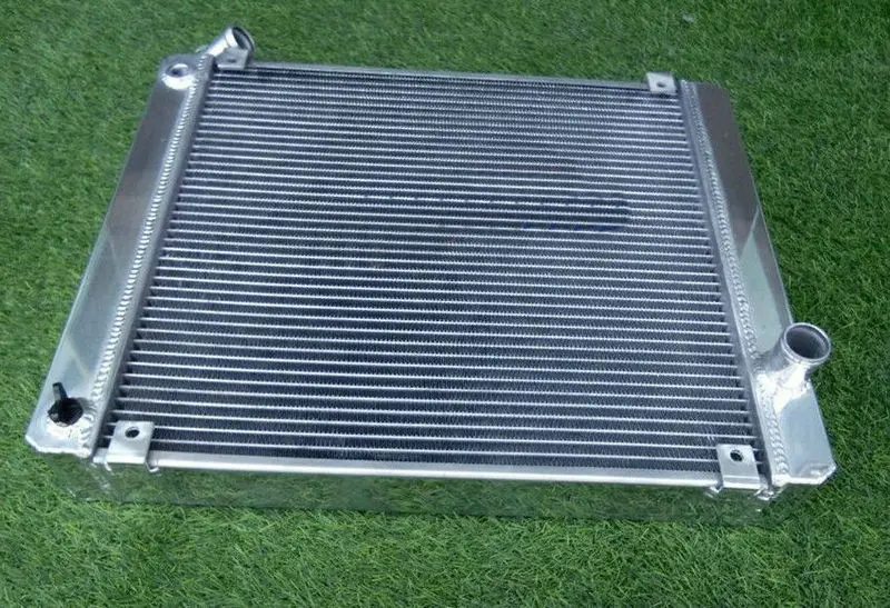 Алюминиевый радиатор + вентилятор для триумфа оленя 3 0 V8 MK2 MT 1972 1977 1976 1975 1974 62 мм