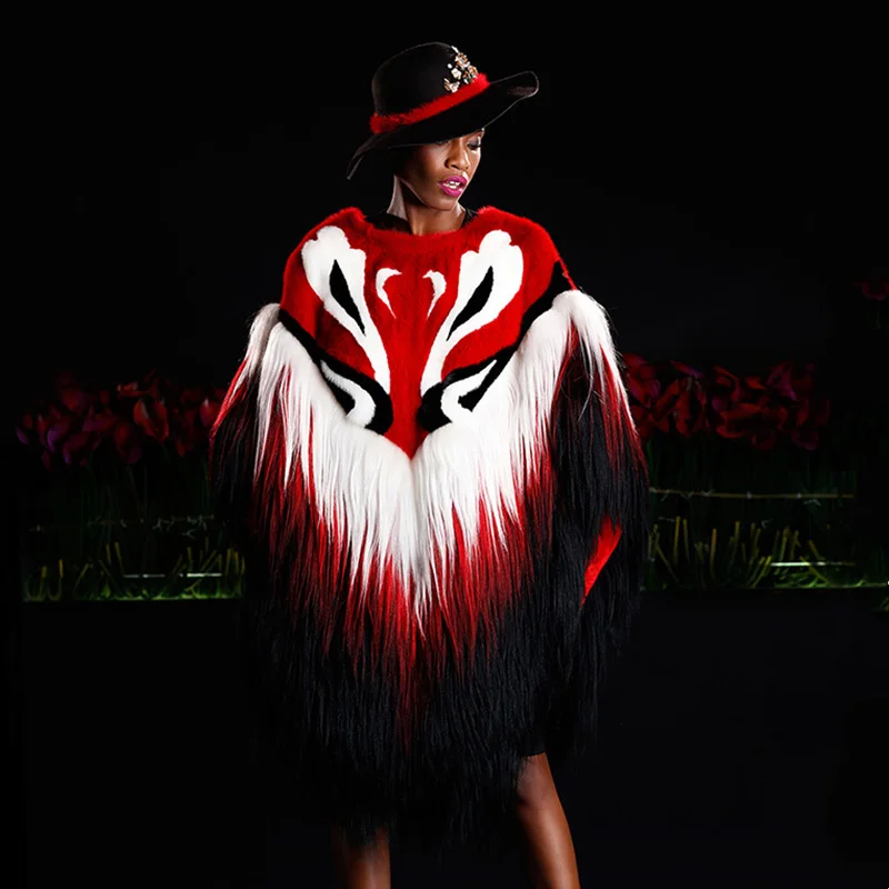 LVCHI 2019 Fashion Best-selling Fashion Mink Coats Genuine Leather Warm White Mink Coat Young Women Mink Fur Coat