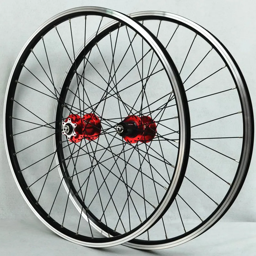 PASAK MTB велосипедный комплект колес передняя 2 задняя 4 ступицы дисковые/V тормоза