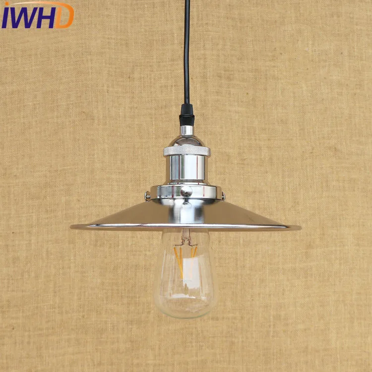 IWHD Лофт стиль Железный Ретро Droplight Эдисон промышленные винтажные подвесные