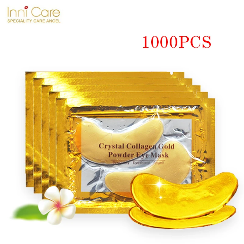 

1000 шт. = 500 пар, коллагеновые маски от морщин