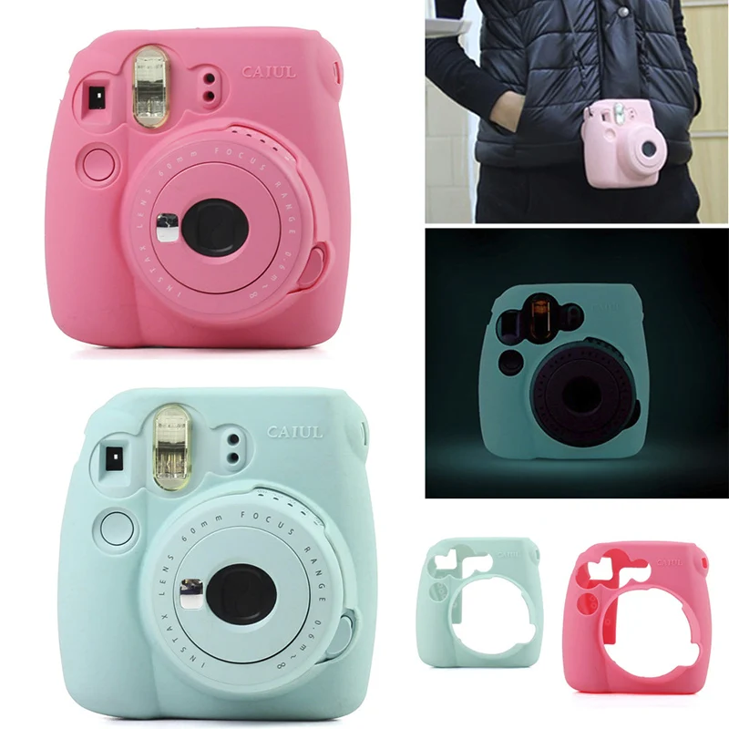 Классический фосфоресцирующий чехол для камеры Обложка FUJIFILM Instax Mini8 Mini8s