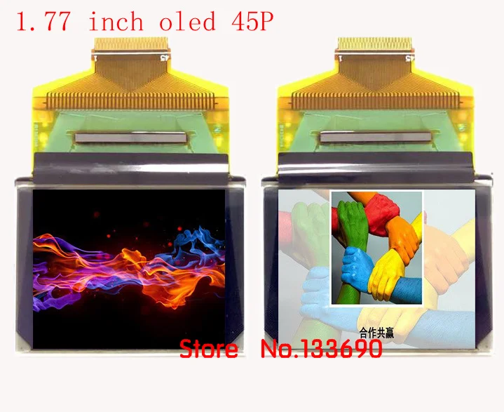 1 77 дюйма 45PIN полноцветный OLED дисплей SSD1353 Привод IC 160*128 SPI серия 6800/8080 параллельный