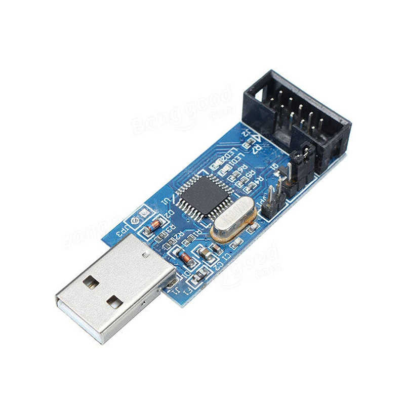 Программатор USB ISP ASP ATMEGA8 ATMEGA128 с поддержкой Win7 64K 1 шт.|avr programmer|usb ispisp programmer |