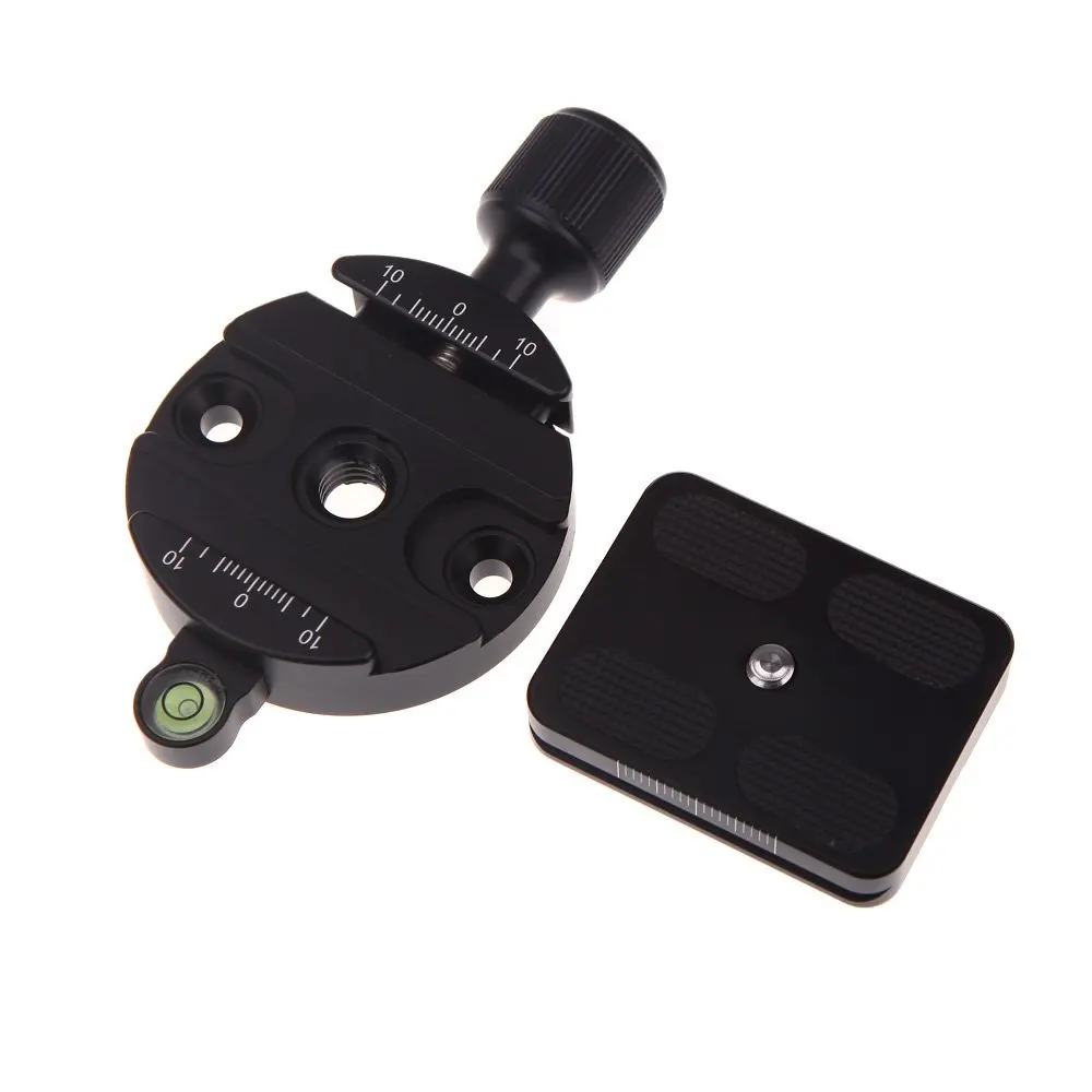 Brand New DM-55 Clamp and QR Quick Release Plate with Gradienter for 55mm Camera Ball Head Arca Swiss RRS Wimberley | Электроника