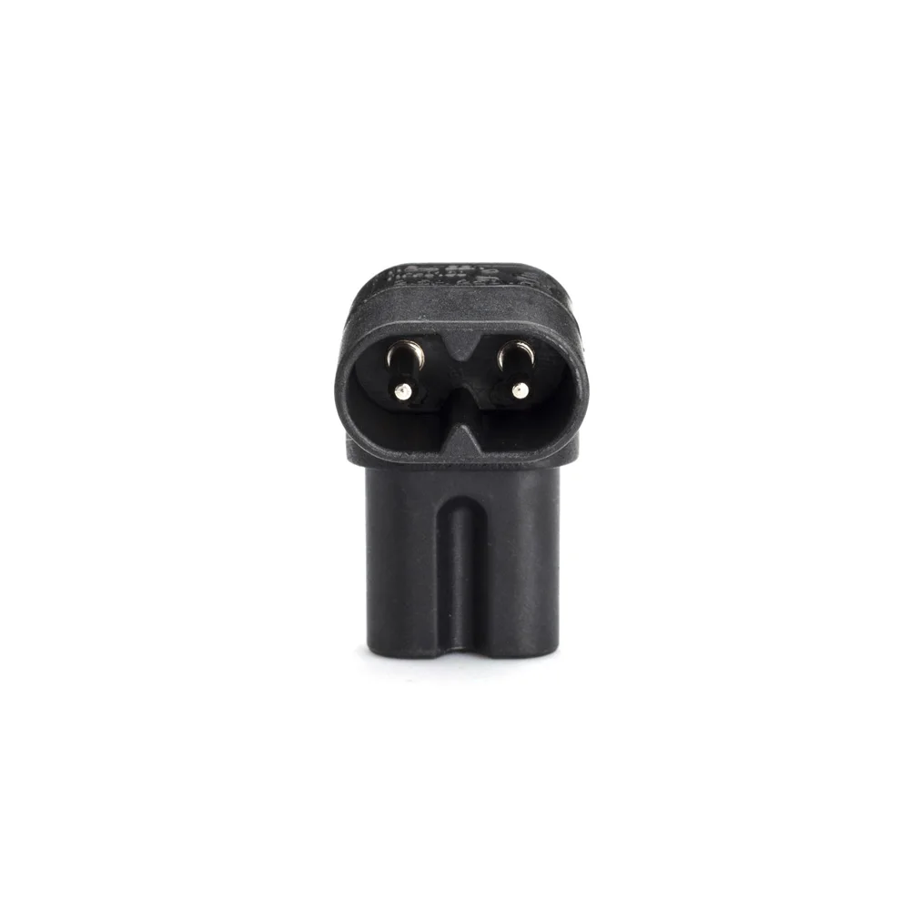 LBSC Рисунок 8 IEC 320 C7 до C8 90 градусов вверх вниз угловой прямоугольный адаптер питания переменного тока удлинитель