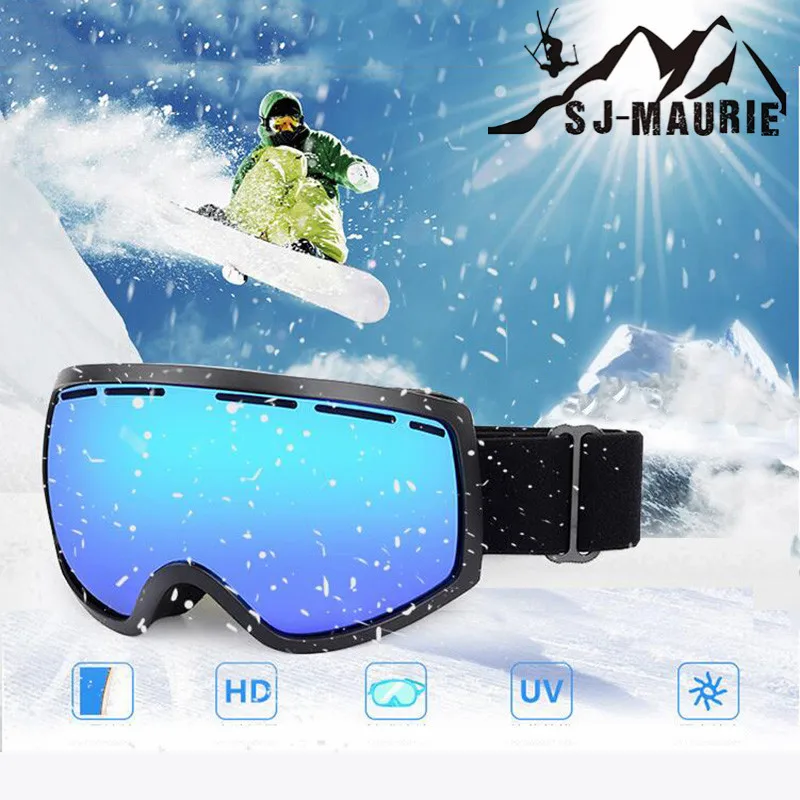 SJ Maurie уличные спортивные снежные очки поляризованные унисекс лыжные Brille маска