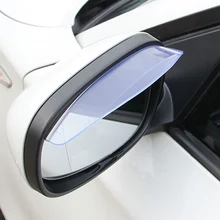 2 шт. Автомобильное Зеркало для бровей дождевик козырек для hyundai solaris accent i30 ix35 i20 elantra santa fe tucson getz
