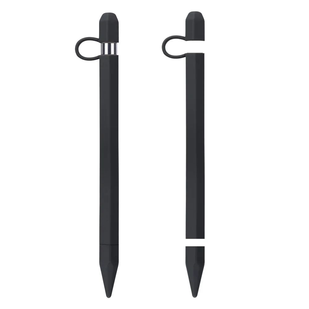 Jisoncase пенал для Apple Pencil модный силиконовый чехол Мягкий защитный против