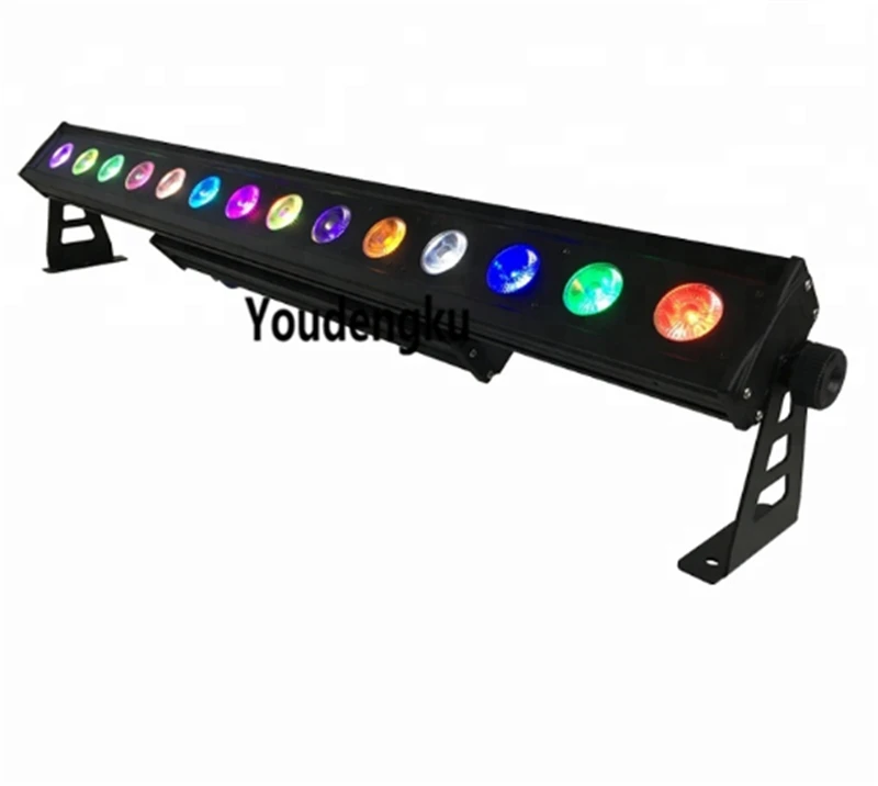 6 pieces Led exterior building lights waterproof in 1 led strip wall washer light 14x18w IP65 Underground rgbwauv |