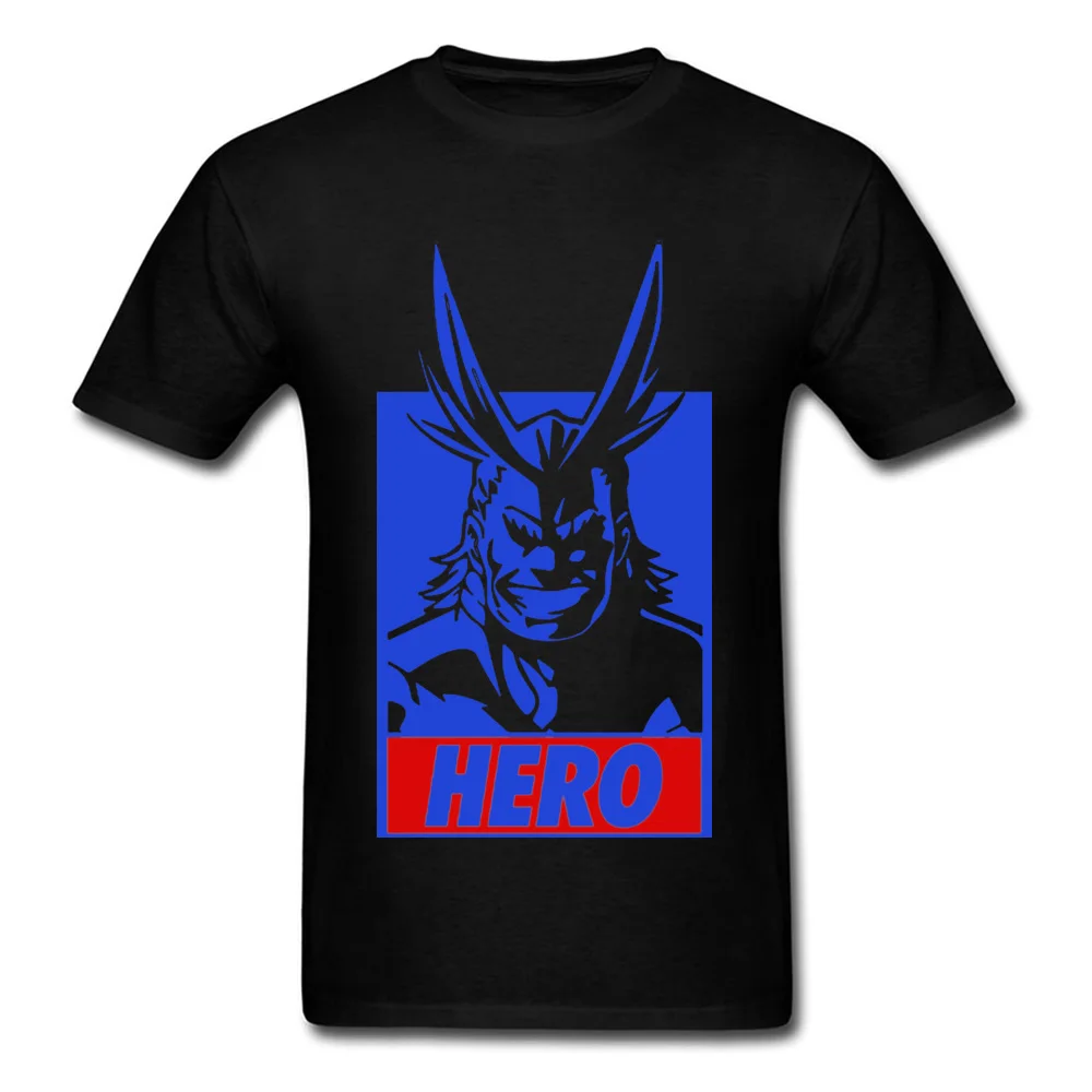 Футболки для взрослых All Might Bluest Мужская футболка с героями аниме одежда принтом
