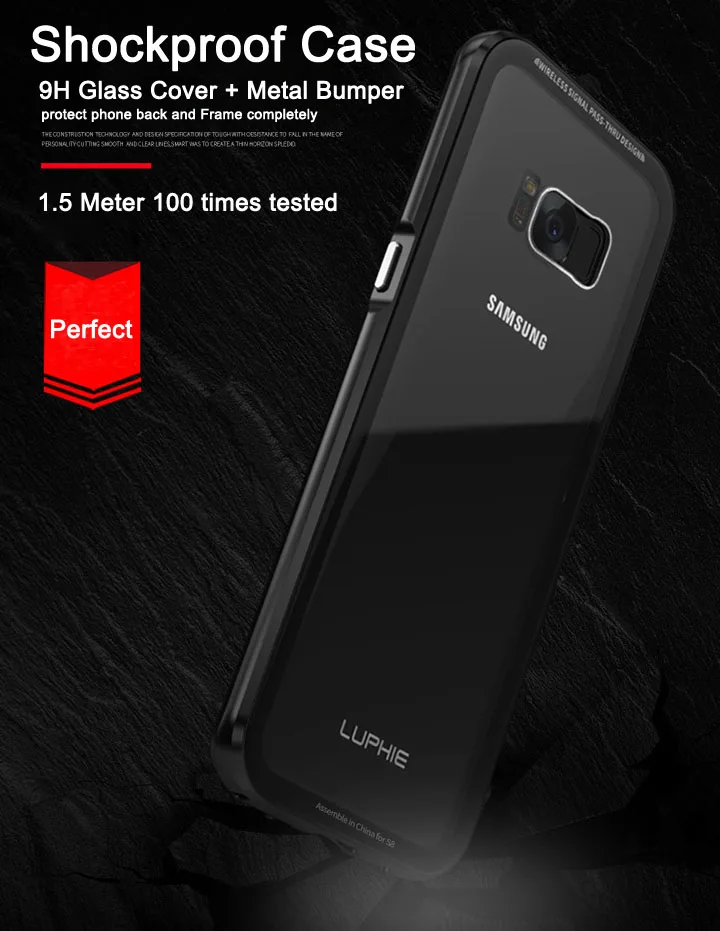 Чехол на самсунг s8 Роскошь для на Coque Galaxy S8 Чехол Samsung Galaxy S8 крышка прозрачная Панцири для чехол Samsung S8 плюс Чехол s8plus край s 8