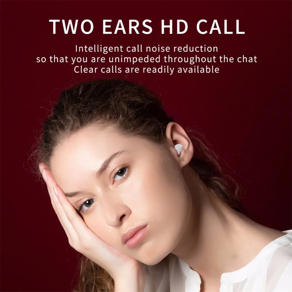 TWS-9 Wireless Bluetooth Earphone 5.0 Touch Car Earbuds Mini Binaural Fashion Sport Music High End With Charging Box | Электроника