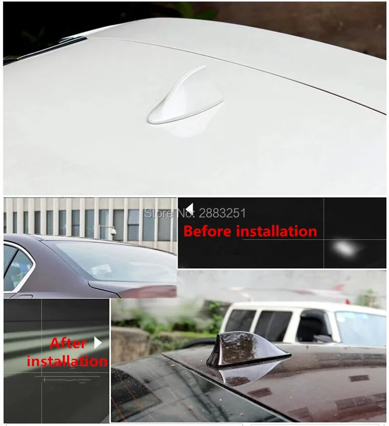 Горячая крыша автомобиля Акула плавник радиосигнала воздушный Стайлинг для SUZUKI